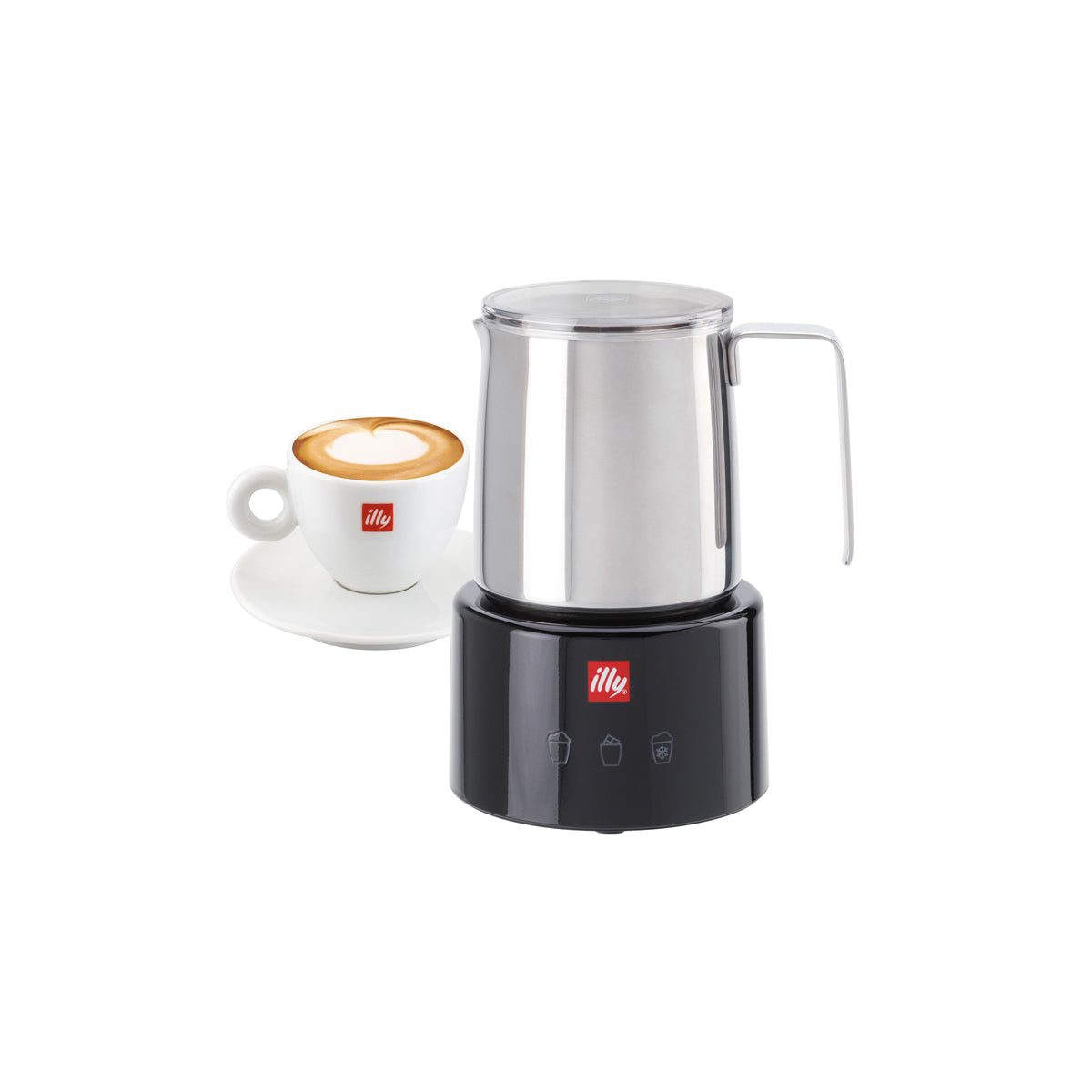 Iperespresso Professional Milk Frother Black