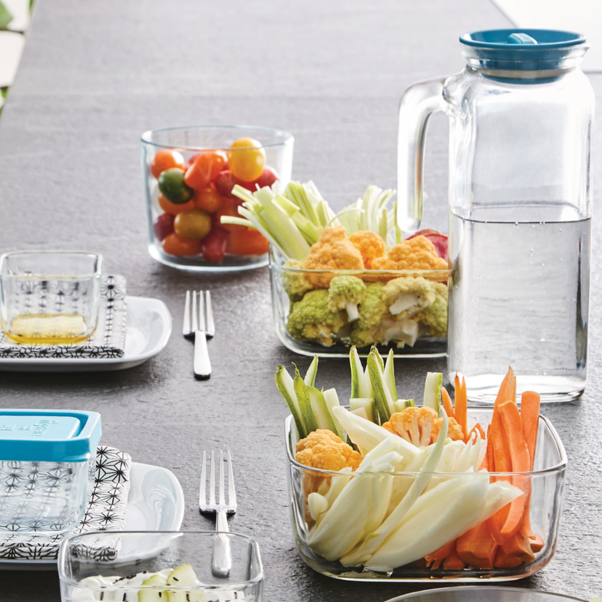 Frigoverre Jug with Polypropylene Lid 1200ml