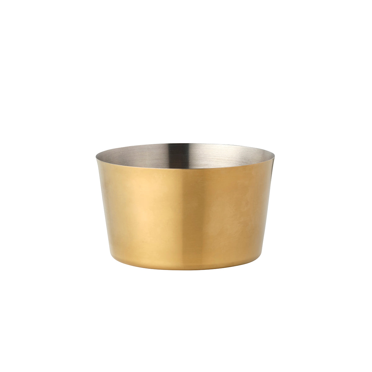 Miniature Serving Bowl Brushed Brass 140mm