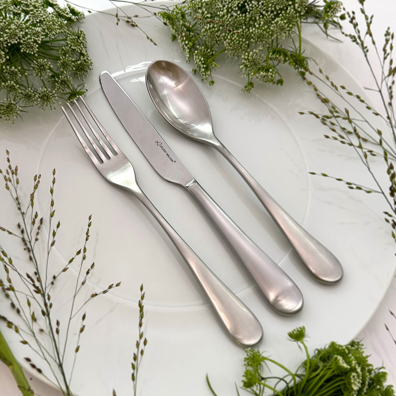 Mulberry Satin Bouillon Spoon 188mm