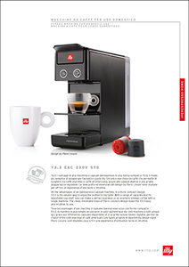 Product Sheet Illy Caffe Iperespresso Home Espresso Coffee Machine