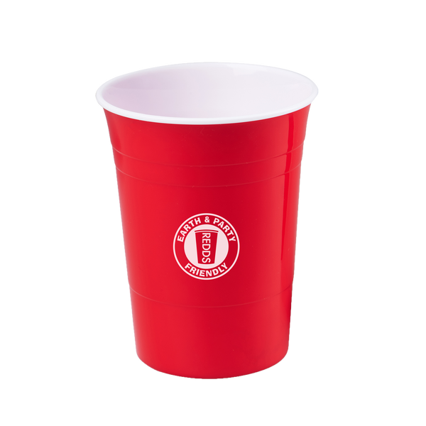 Overcup Red Redds Reusable Big Red Cup 425ml | Tomkin Australia