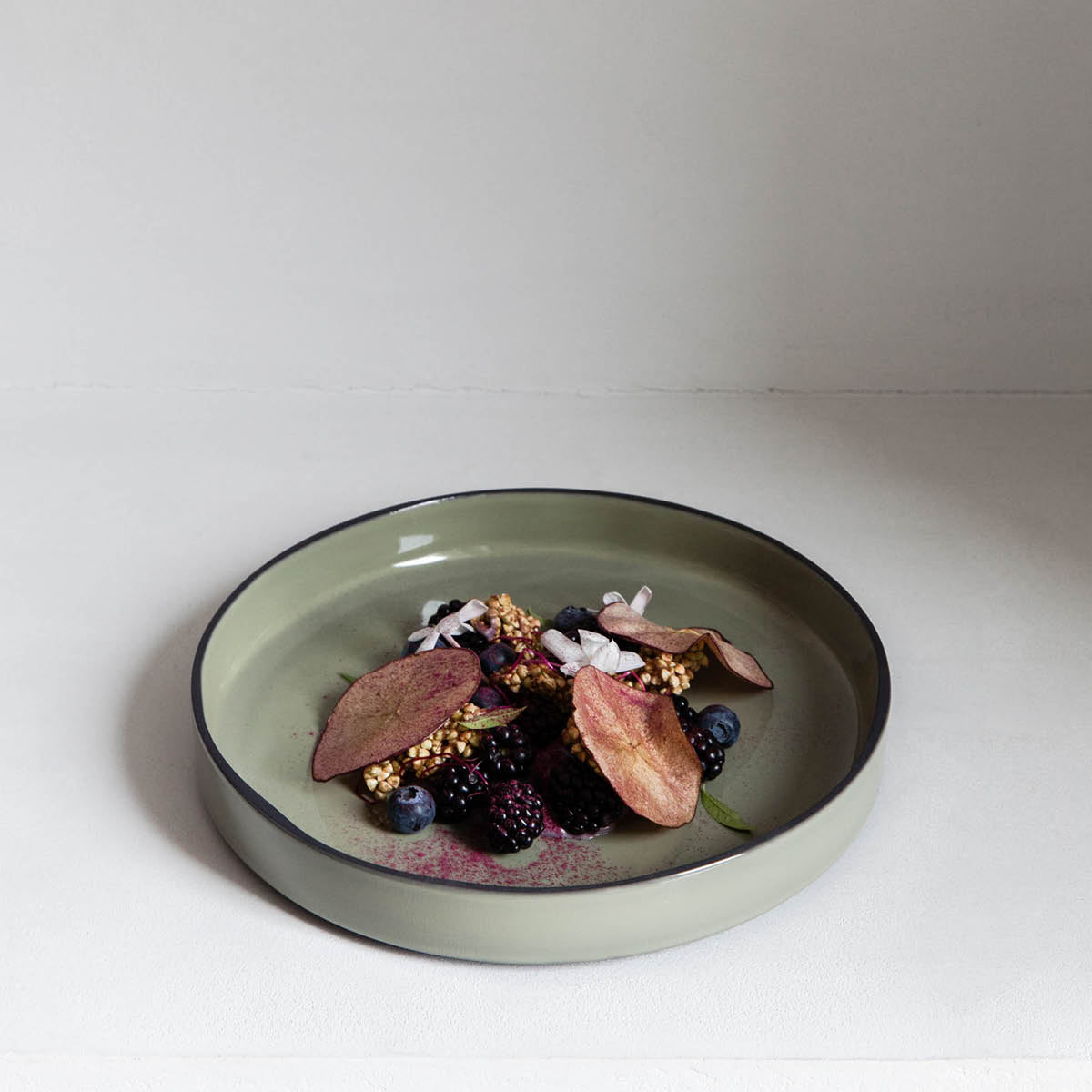 Caractere Cardamom Round Plate 150mm