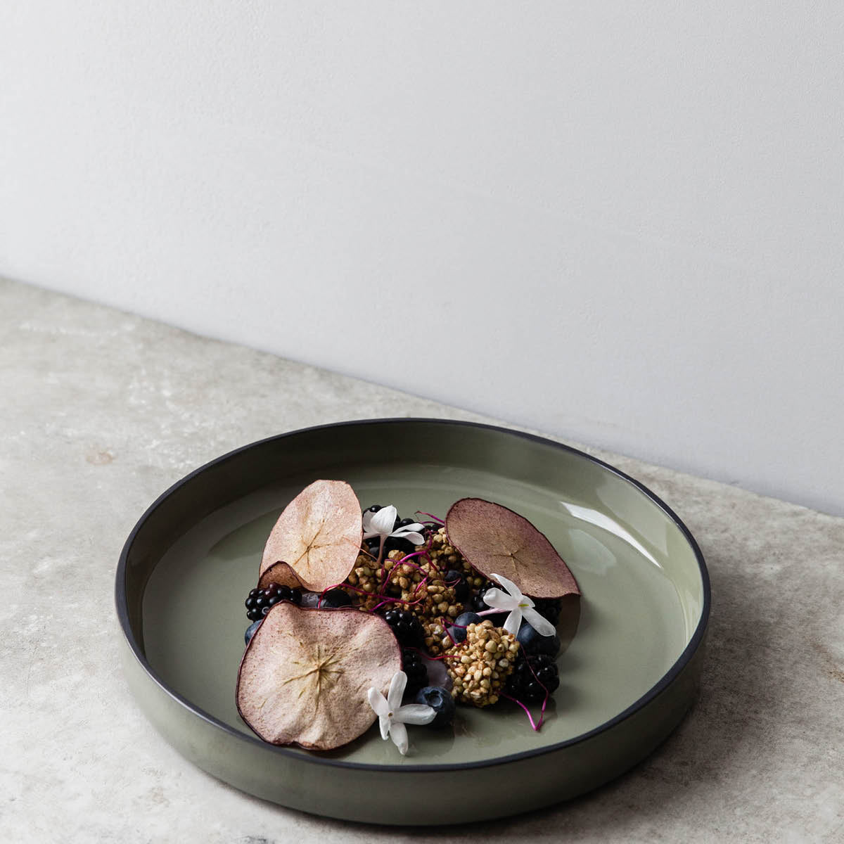 Caractere Cardamom Round Plate 150mm