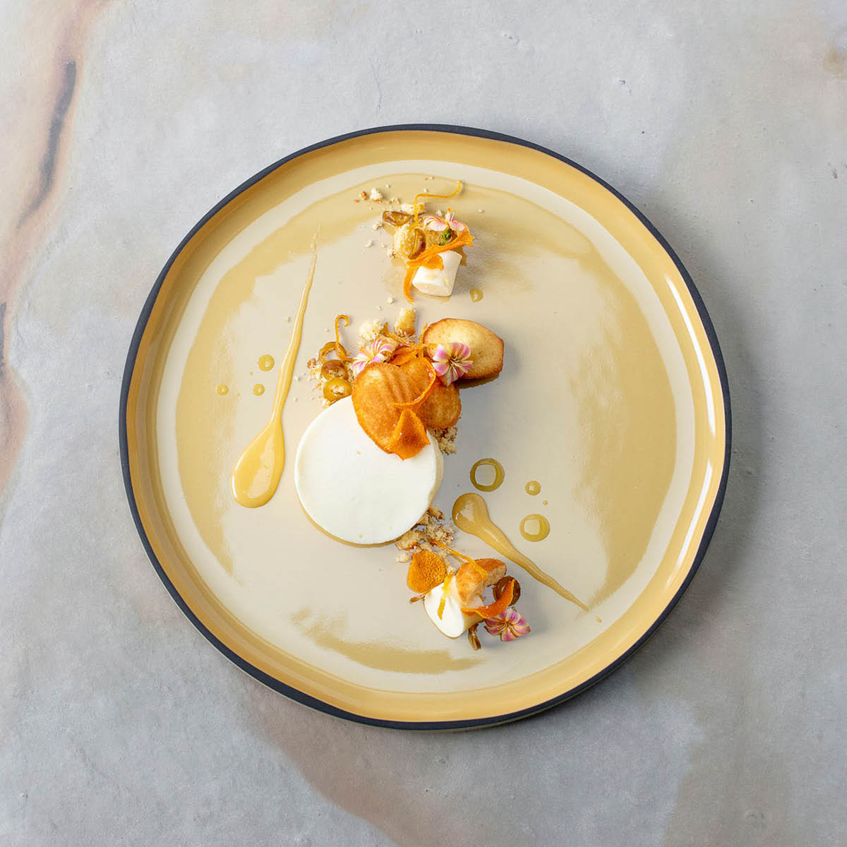 Caractere Nutmeg Gourmet Plate 230mm