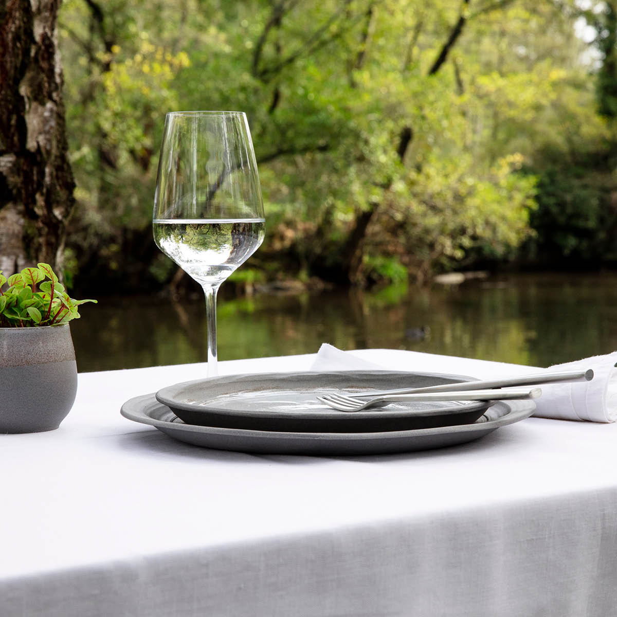 Revol No.W Arctic White Creamer Sauce Boat 70x70mm / 100ml