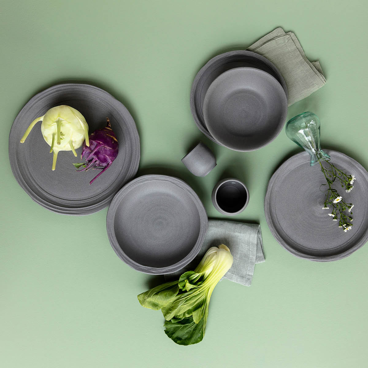 Revol No.W Matt Grey Recyclay Cup 80x73mm / 200ml