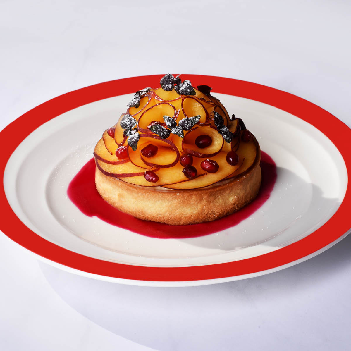 Maxadura Resonate Round Plate Coupe 230mm Red Inner Band