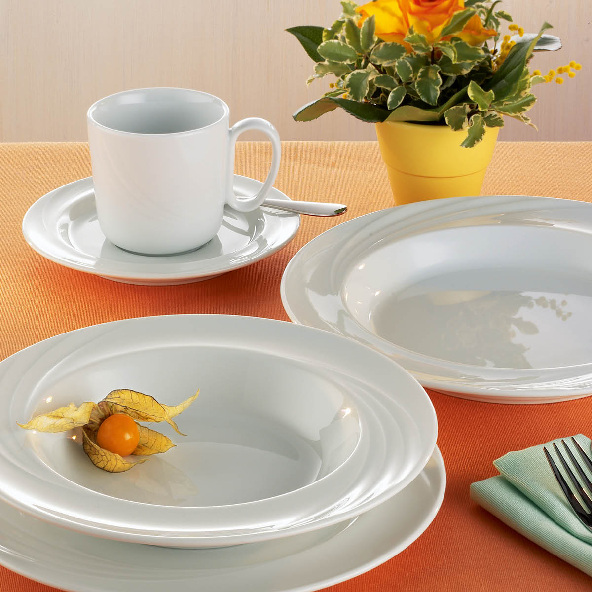 Donna Senior Round Deep Coupe Plate 198x58mm - DISCONTINUED BY SUPPLIER