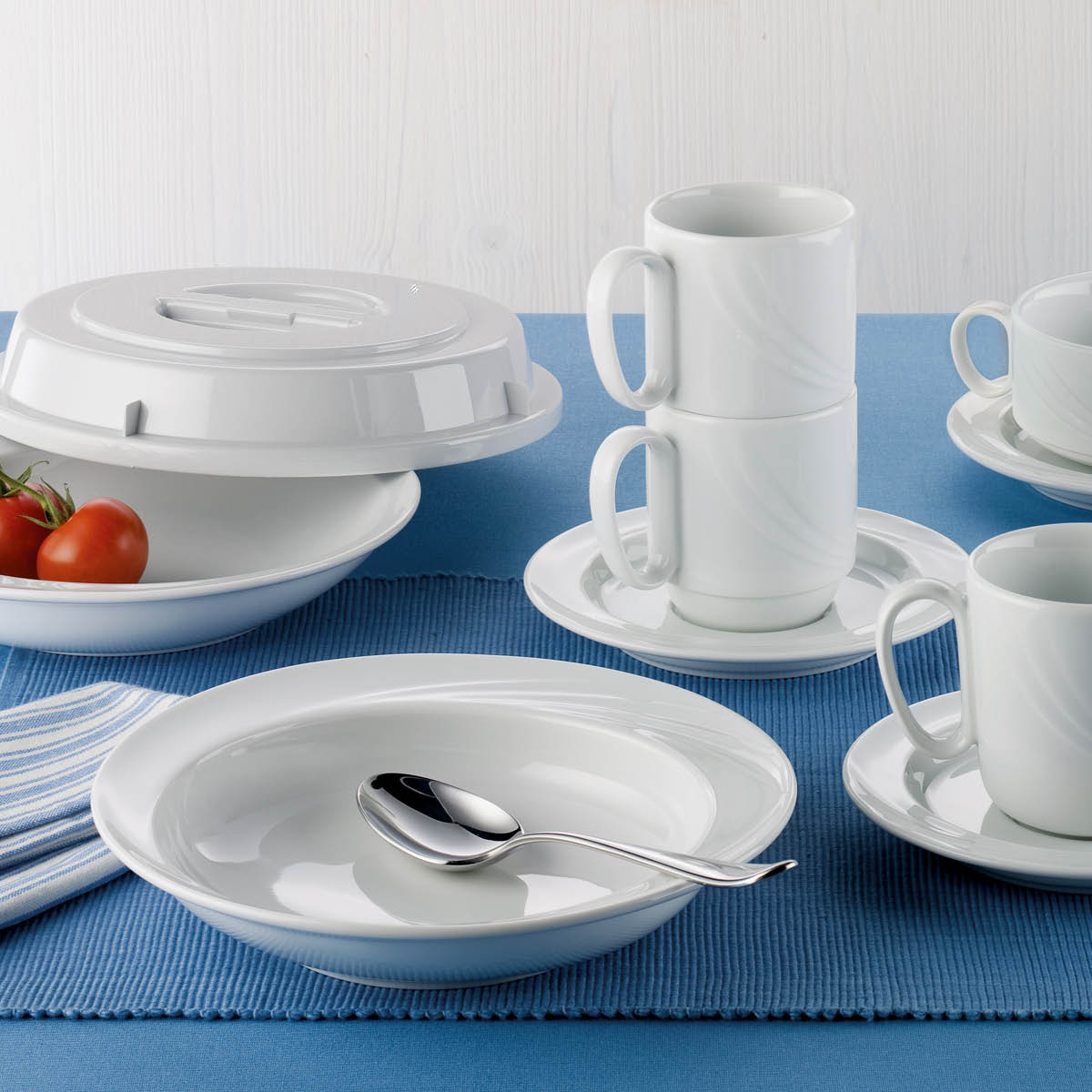 Donna Senior Oval Platter Flat Rim 378x270x35mm