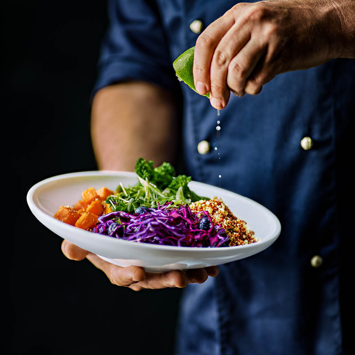 Shiro Round Deep Coupe Plate 280mm