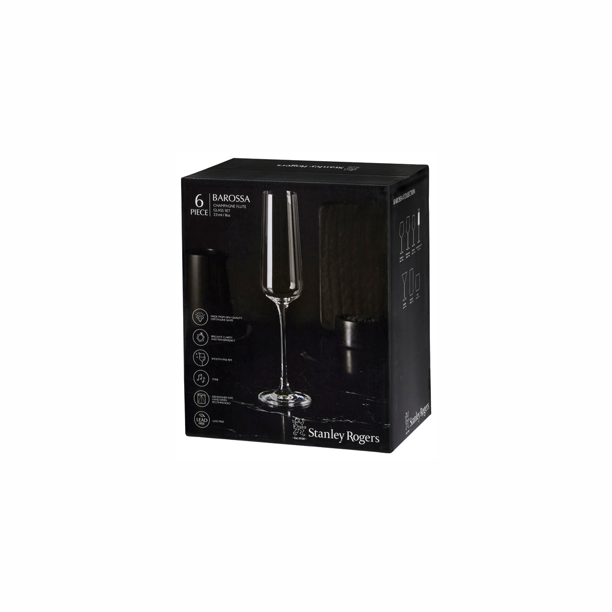 Barossa Champagne Flute 231ml