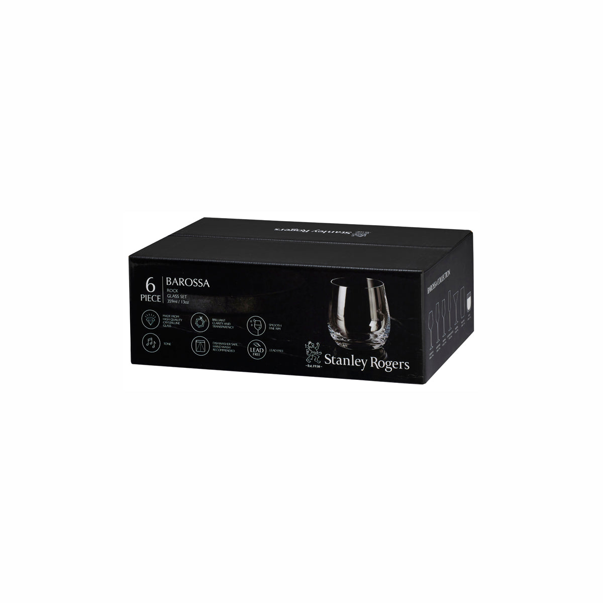 Barossa Rocks Glass 359ml