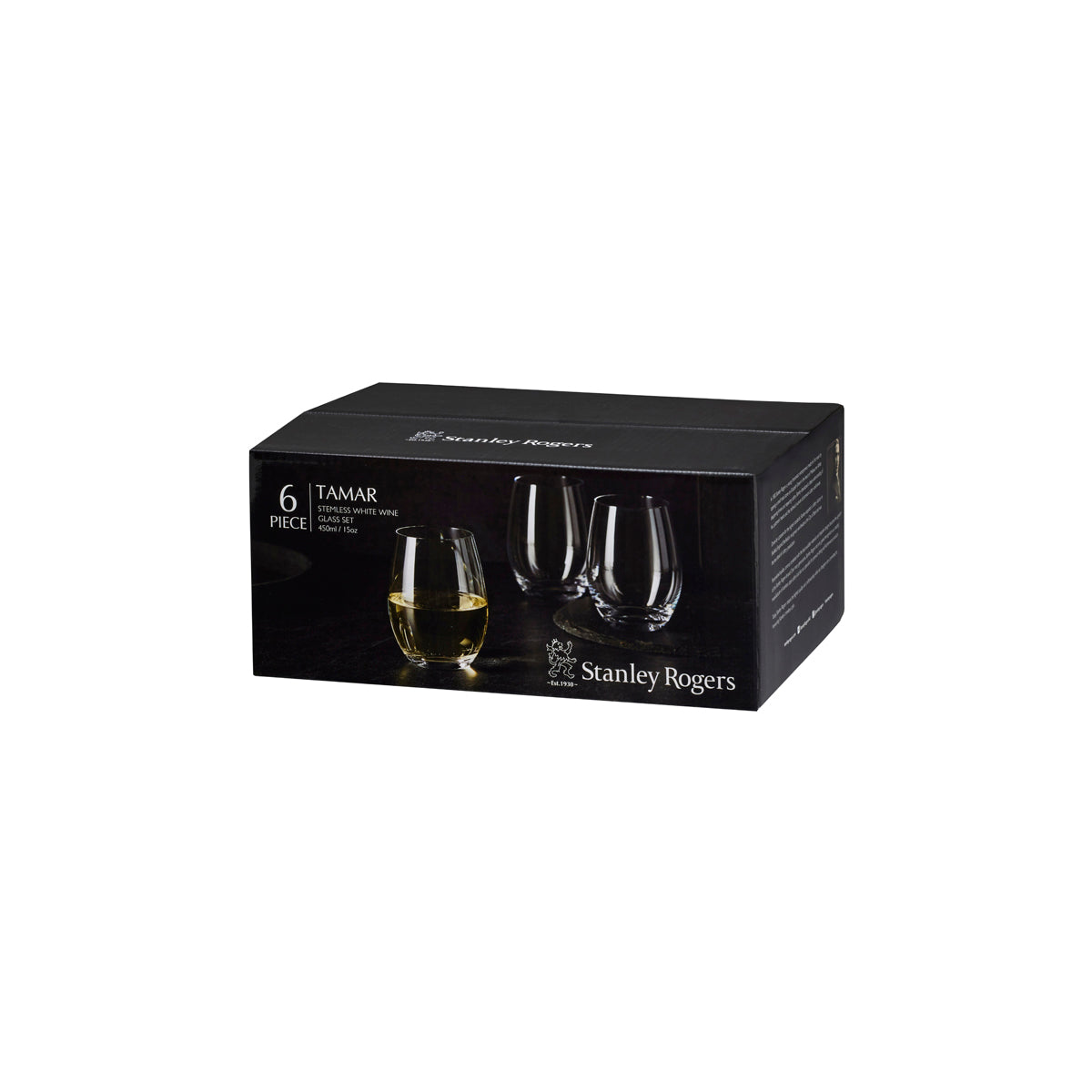 Tamar Stemless White Wine 450ml