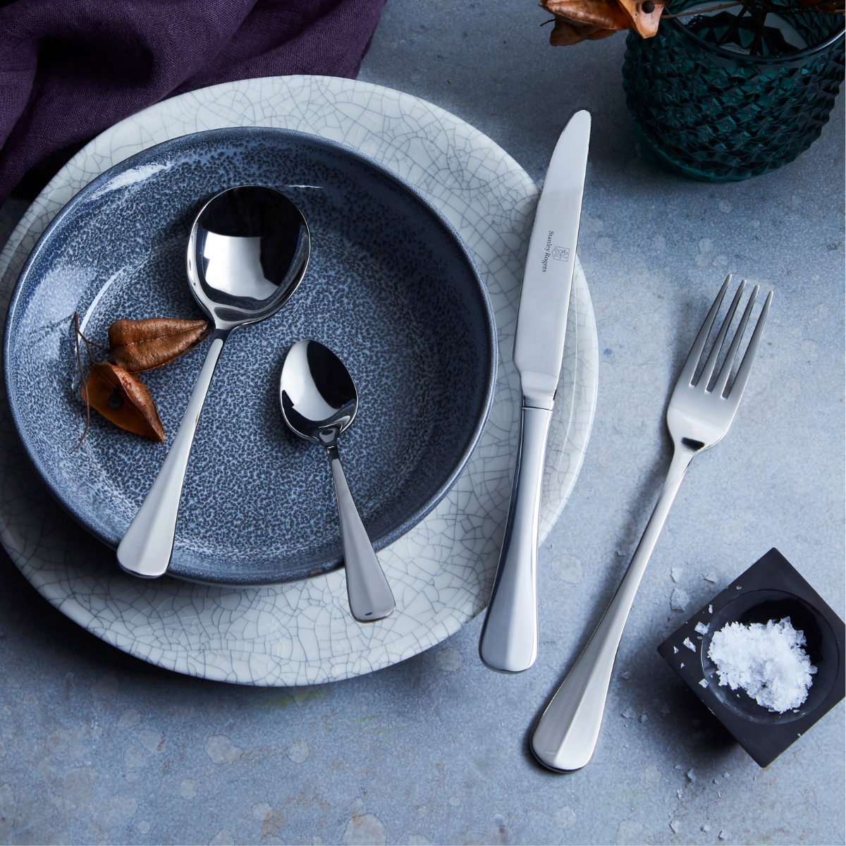 CC20853 Stanley Rogers Baguette Dessert Spoon Tomkin Australia Hospitality Supplies