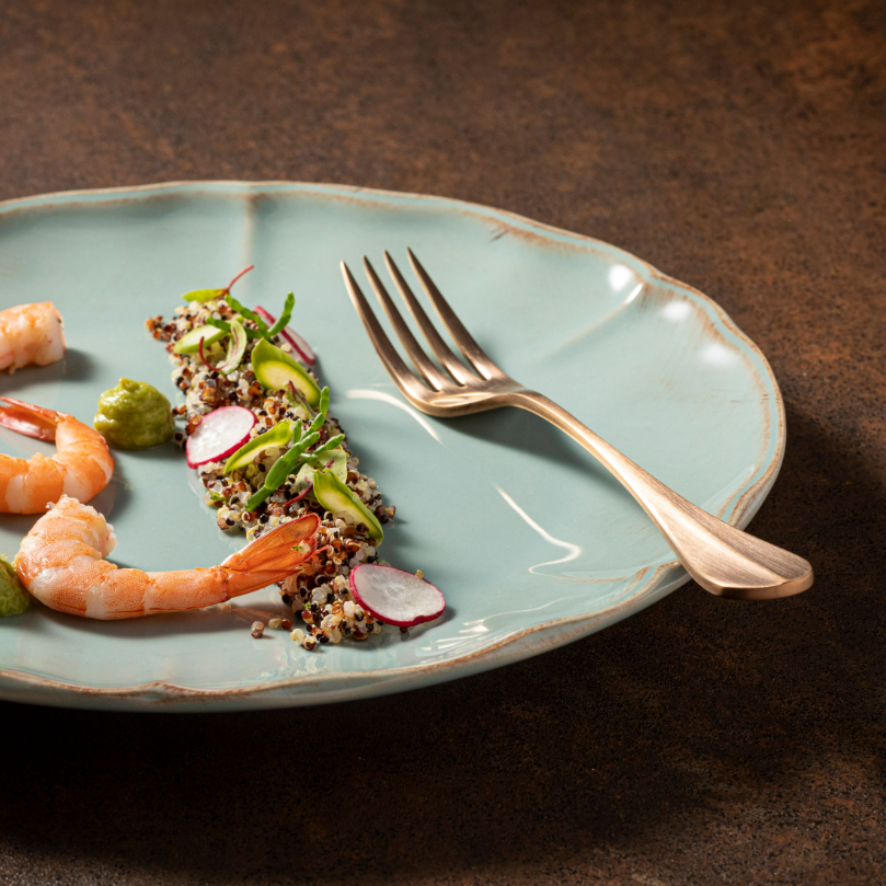 Alentejo Turquoise Round Plate 245mm