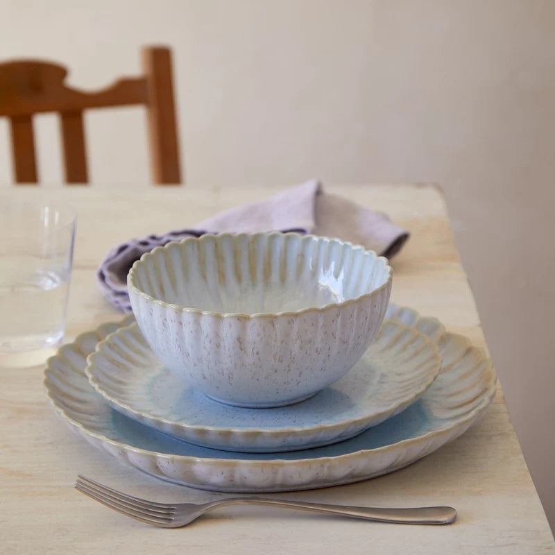 Mallorca Sea Blue Round Plate 218mm