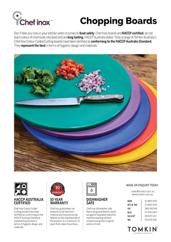 Chef Inox - Choppings Boards HACCP