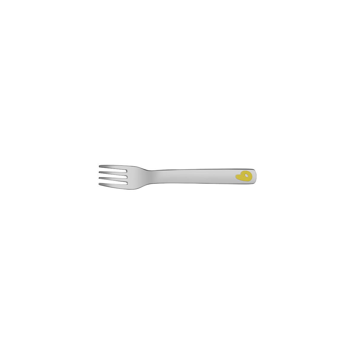 T690-4 Tablekraft Kids Cutlery Set 18/10 3ppc ABC Design Fork Tomkin Australia Hospitality Supplies 