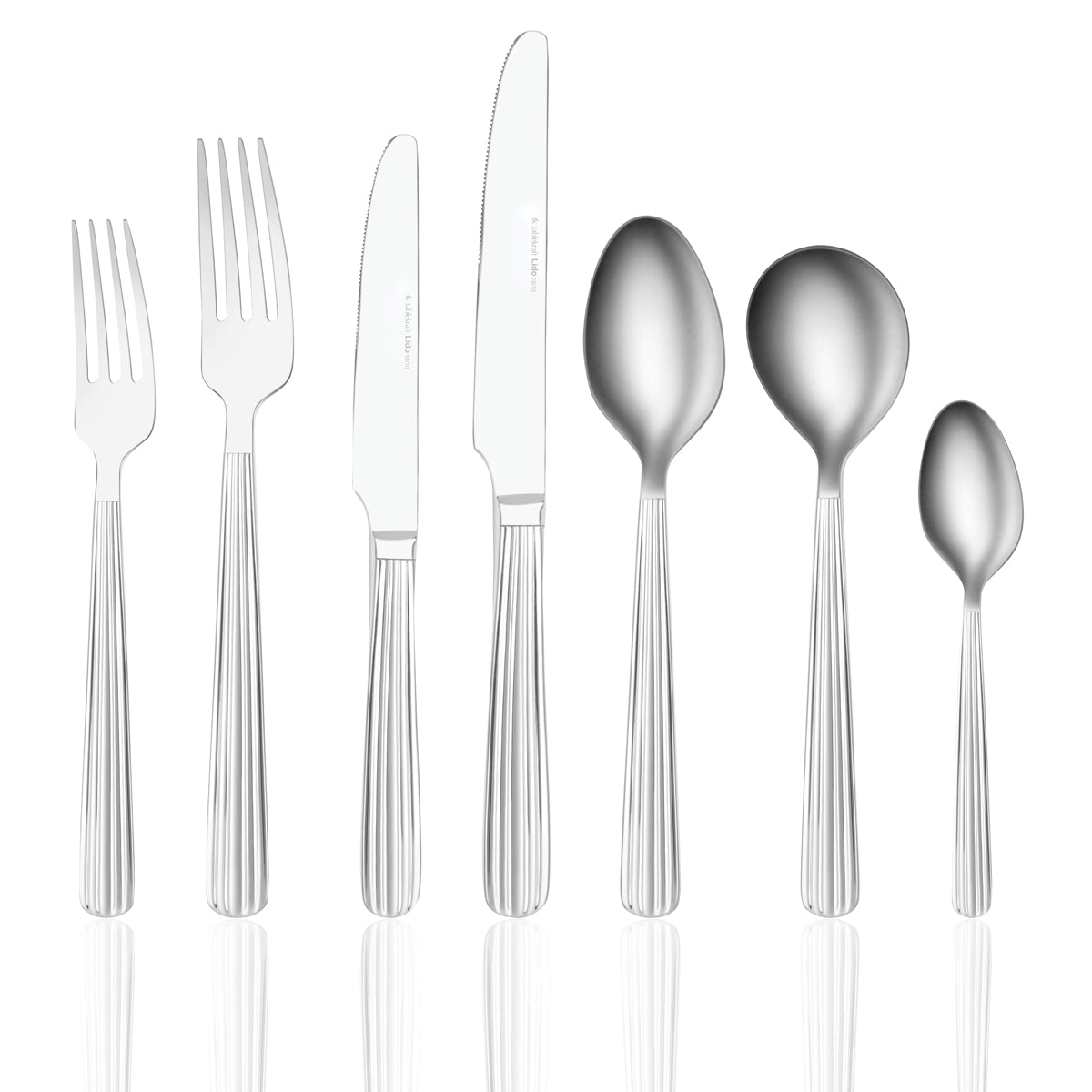 12400-56C Tablekraft Lido Cutlery Set 56pc Tomkin Australia Hospitality Supplies