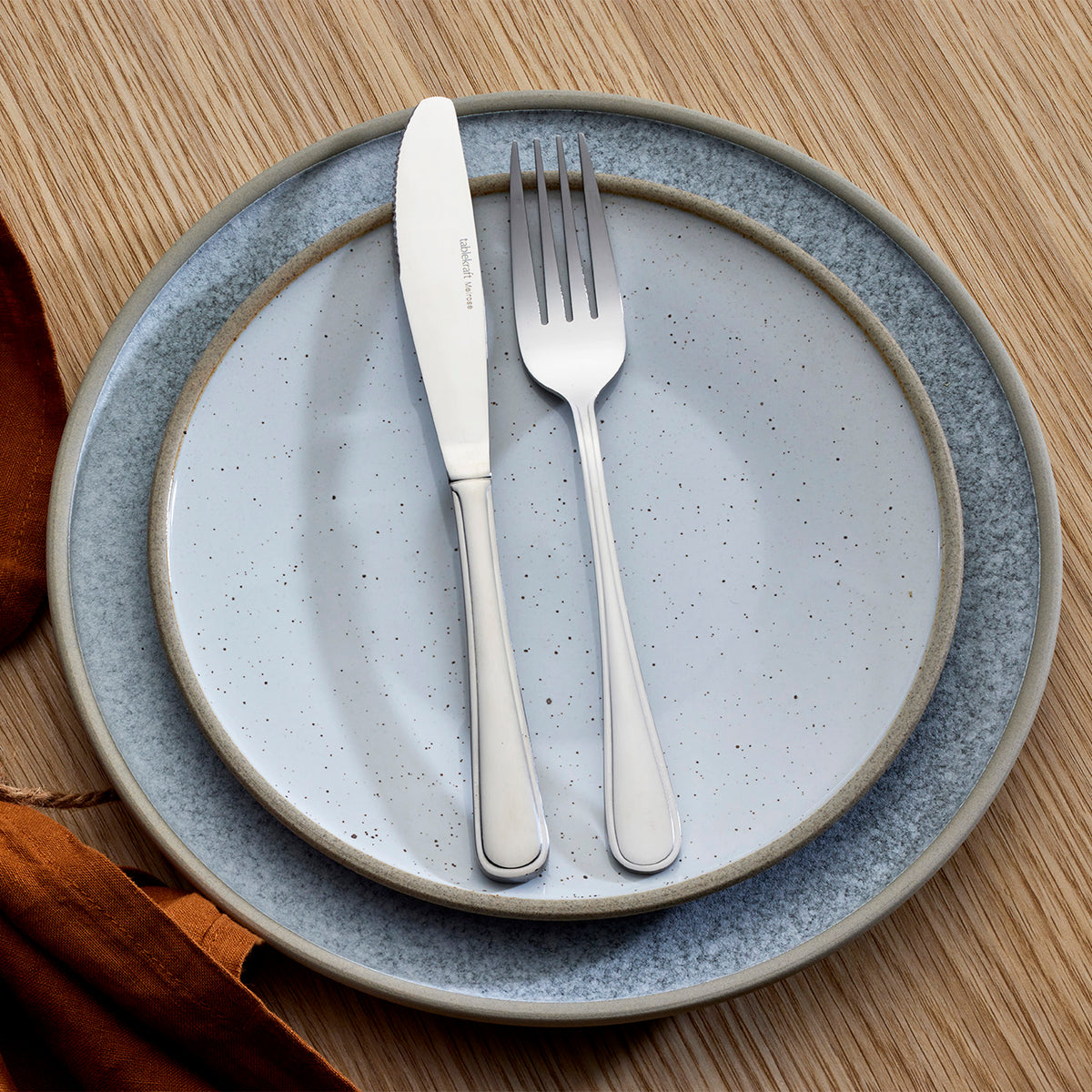 Soho White Pebble Round Deep Coupe Plate 235mm