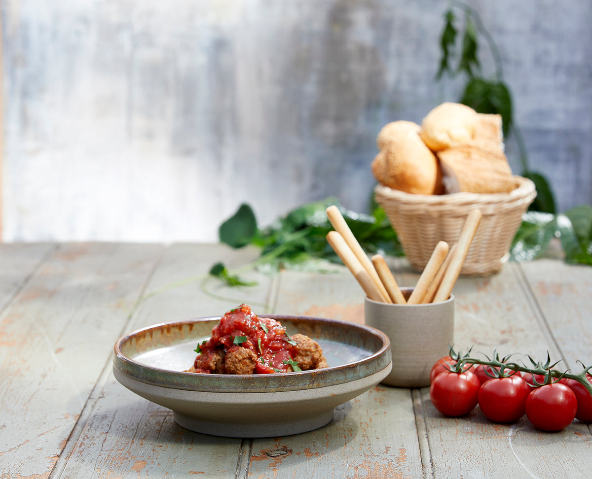 Soho Burnt Sienna Footed Bowl 227x62mm / 1350ml