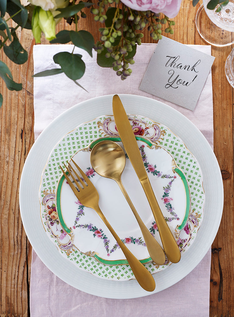 Soho Gold Cutlery Set 16pc