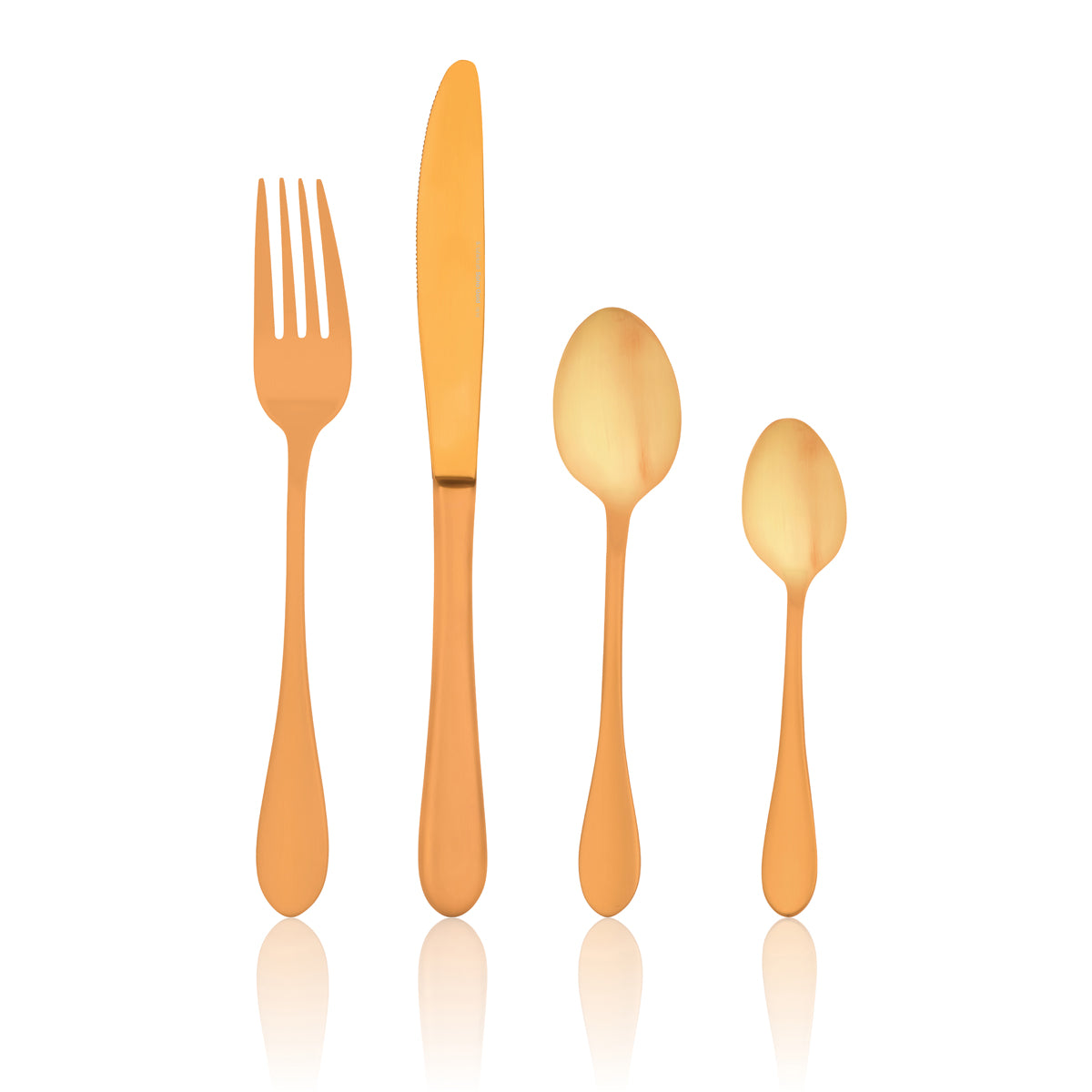 13200-24 Tablekraft Soho Gold Cutlery Set 24pc Tomkin Australia Hospitality Supplies