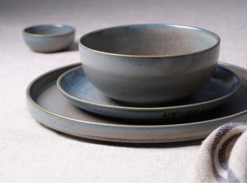 Urban Greystone Blue Round Sauce Dish 78x30mm / 75ml