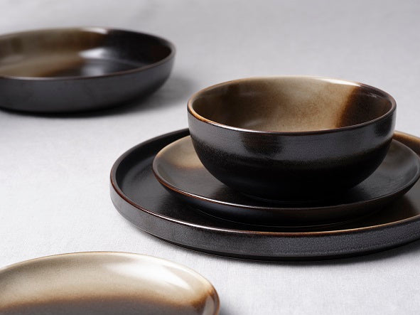 Urban Coffee Dust Round Stackable Plate 265x25mm