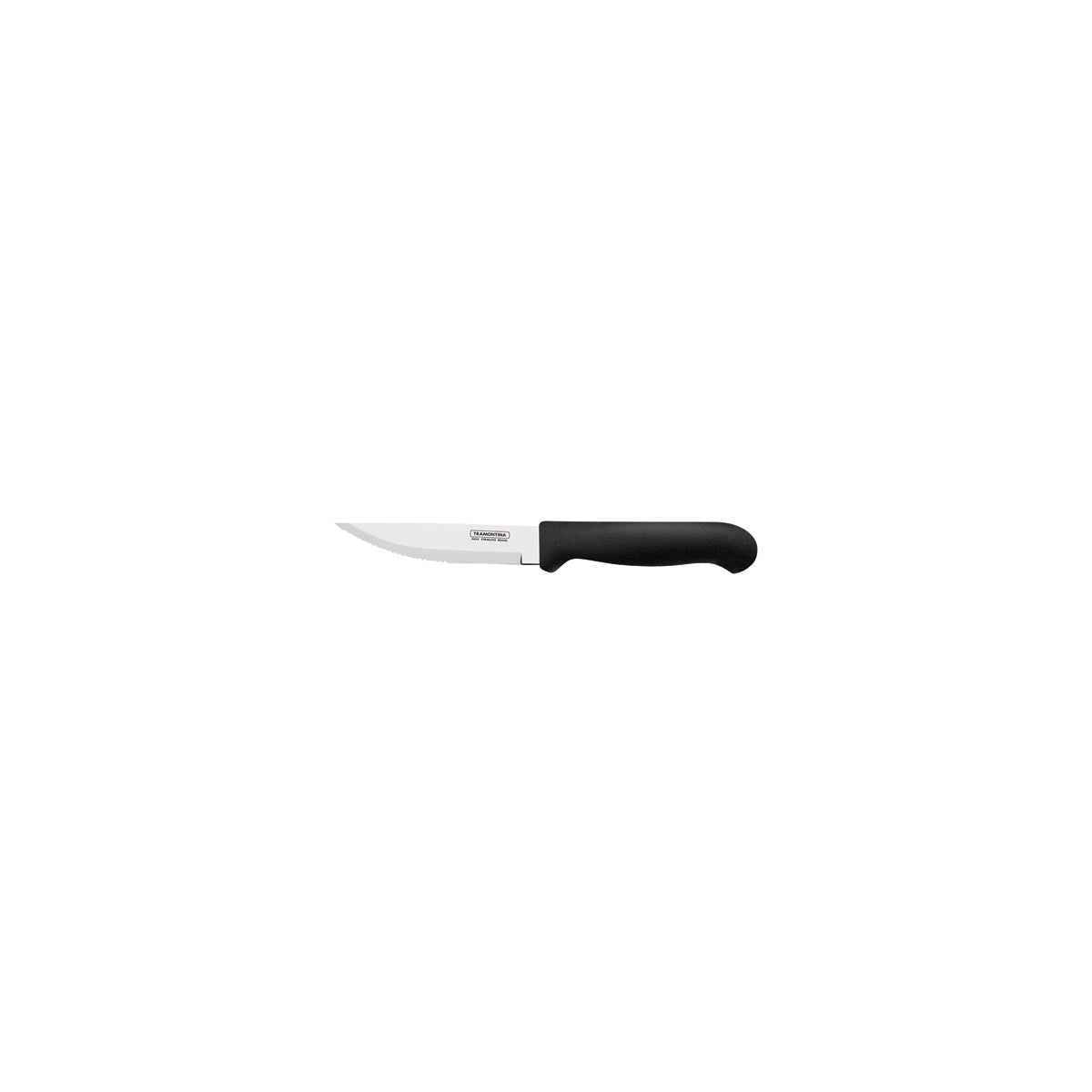 TM23021/005 Tramontina Condor Steak Knife Plus Black Handle Black 125mm Tomkin Australia Hospitality Supplies