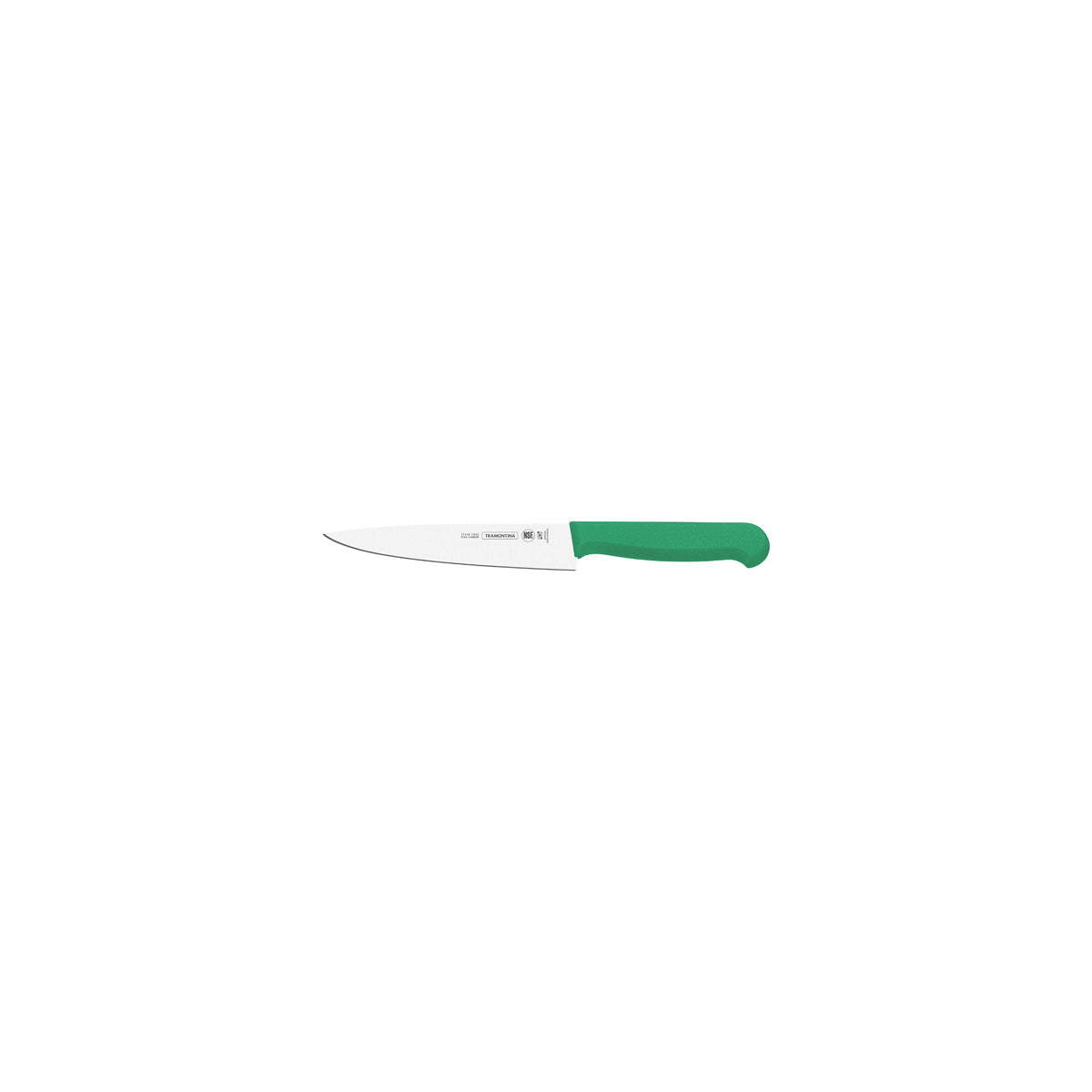 Professional Green Curved Meat Knife 273mm