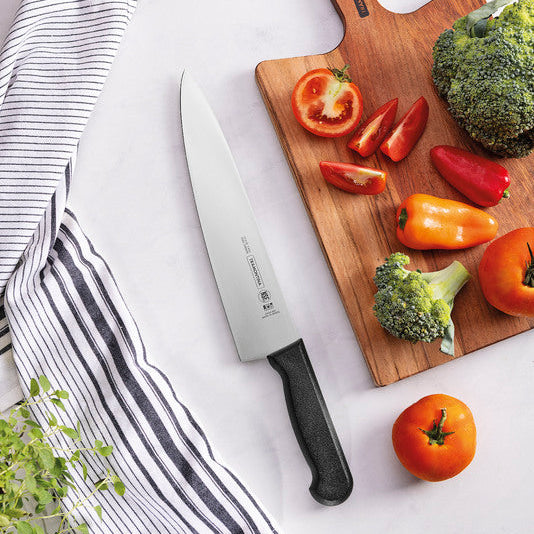 Professional Master Meat / Carving Knife Curved Blade Black 254mm
