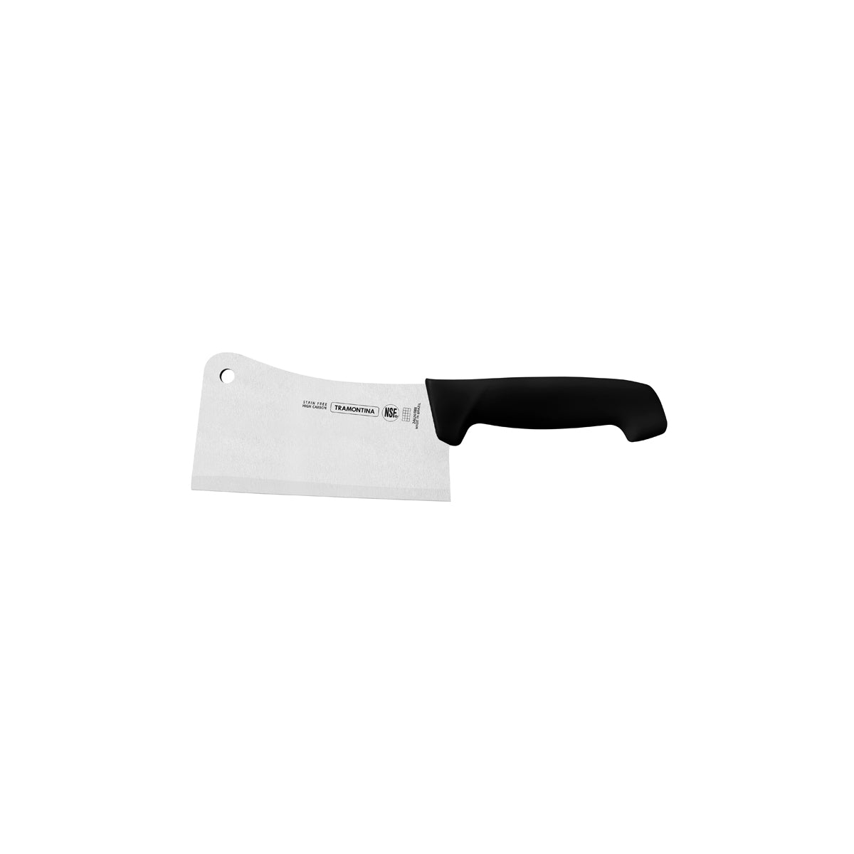 TM24624-106 Tramontina Professional Master Black Handle Heavy Kitchen Cleaver 150mm Tomkin Australia Hospitality Supplies