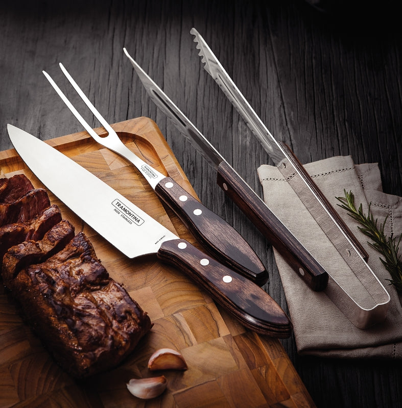 Churrasco Camperia Premium Cutlery 3 Piece Set