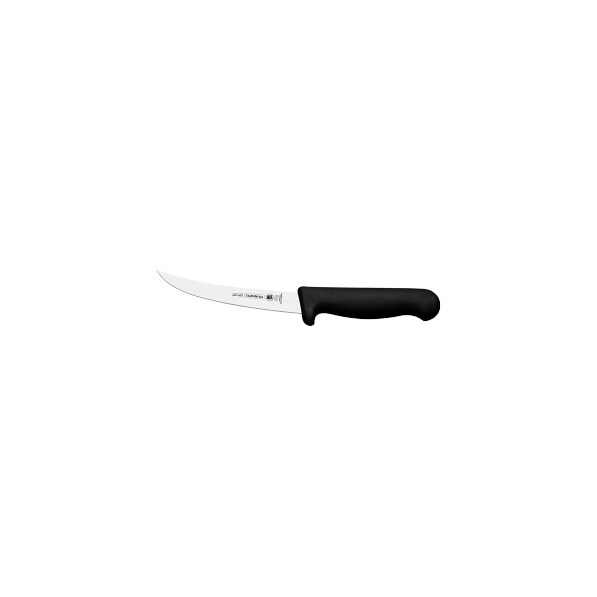 TM38092/106 Tramontina Professional Master Black Handle Curved Boning Knife Black 153mm Tomkin Australia Hospitality Supplies