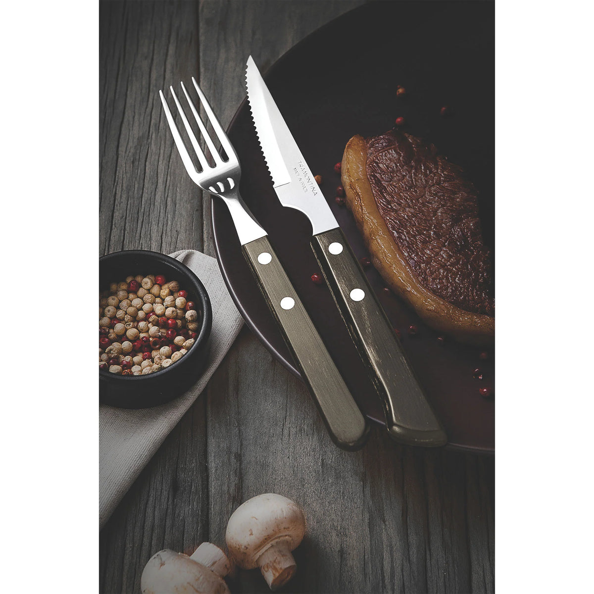 Churrasco Vaniera Premium Cutlery 8 Piece Set