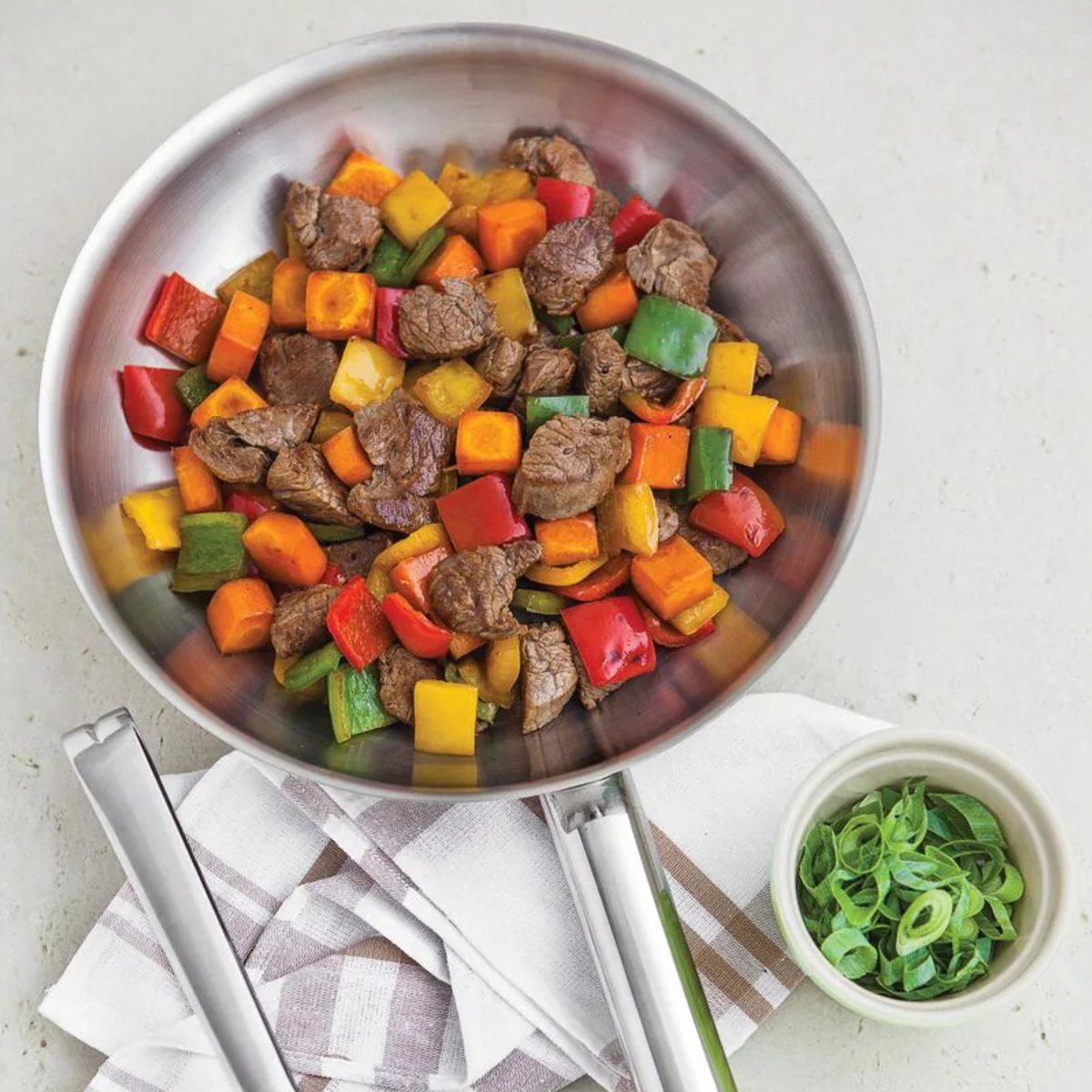 Professional Frypan Stainless Steel 260x55mm / 2.0Lt