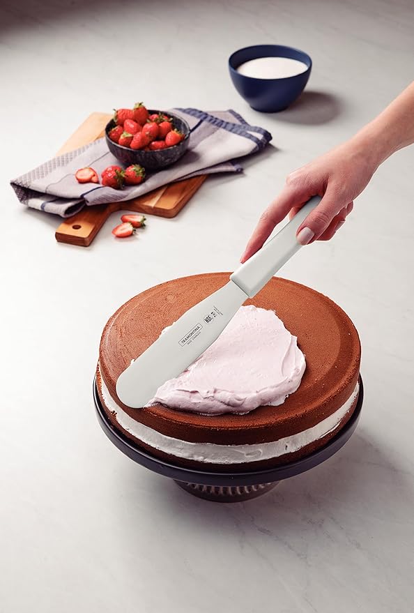 TM24671/186 Tramontina Professional Master Bakers Spatula Straight White 152mm Tomkin Australia Hospitality Supplies