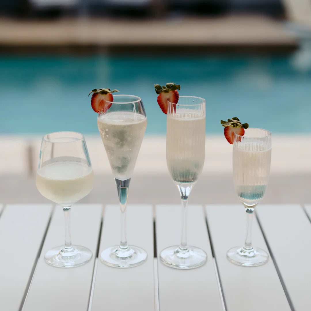 Bamboo Champagne Flute Polycarbonate 130ml