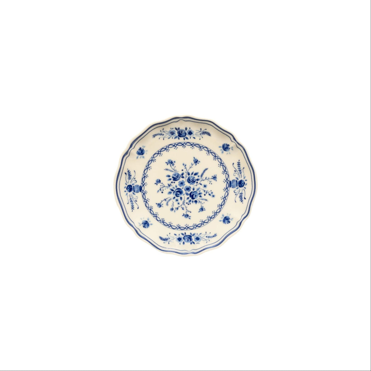 Vila Beige-Blue Appetizer Plate 168mm