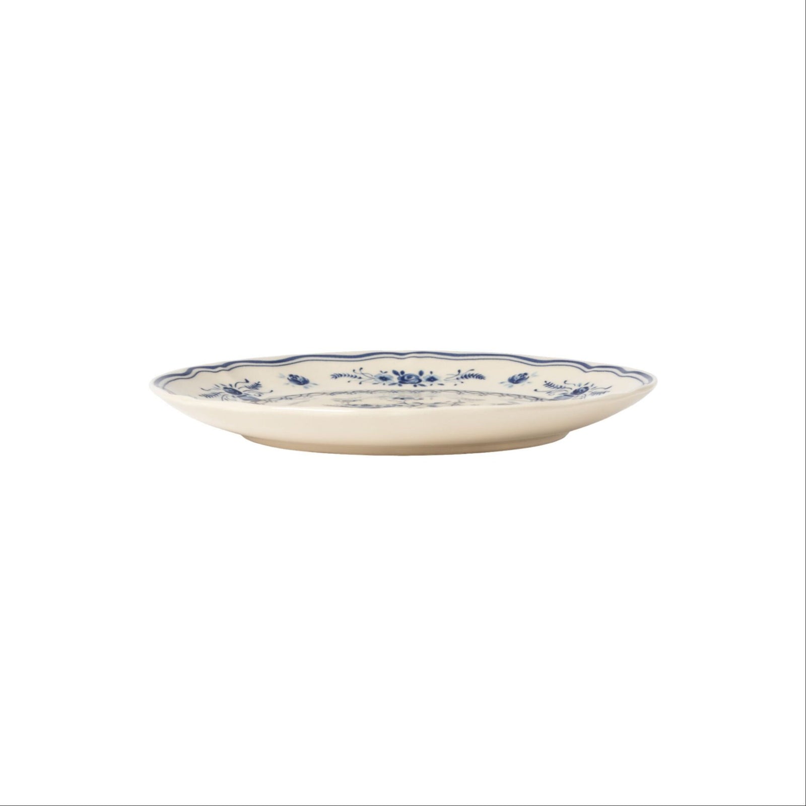 Vila Beige-Blue Salad/Dessert Plate 214mm