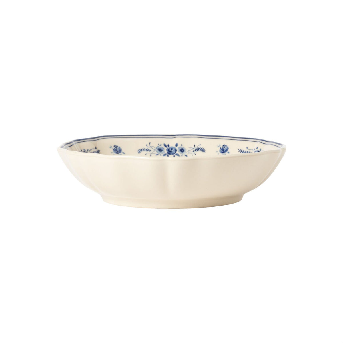 Vila Beige-Blue Soup/Pasta Bowl 230mm