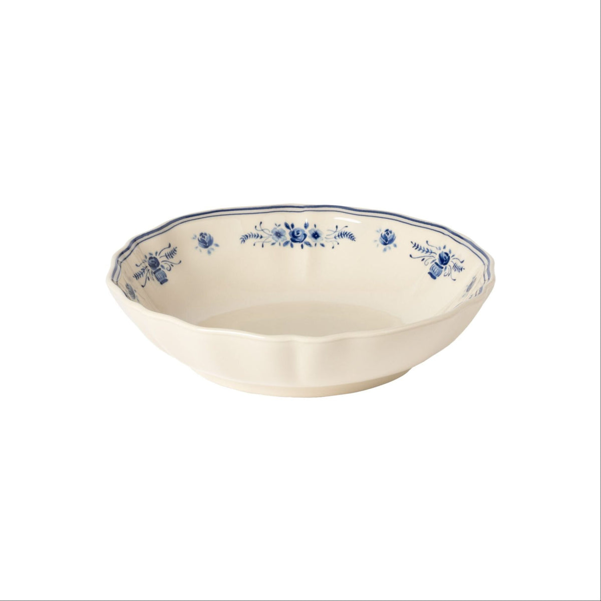 Vila Beige-Blue Soup/Pasta Bowl 230mm