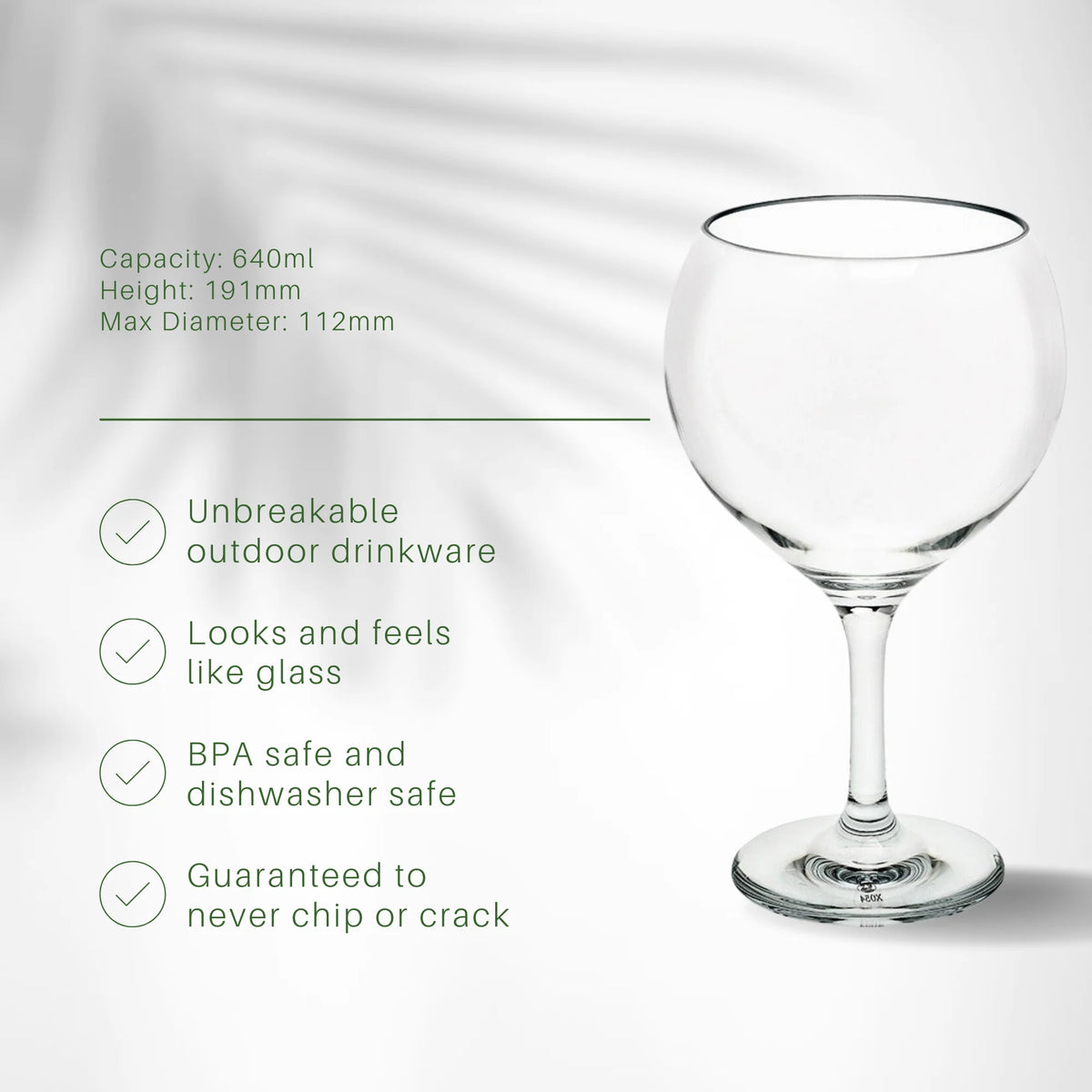 Essentials Classic Balloon Polycarbonate 640ml