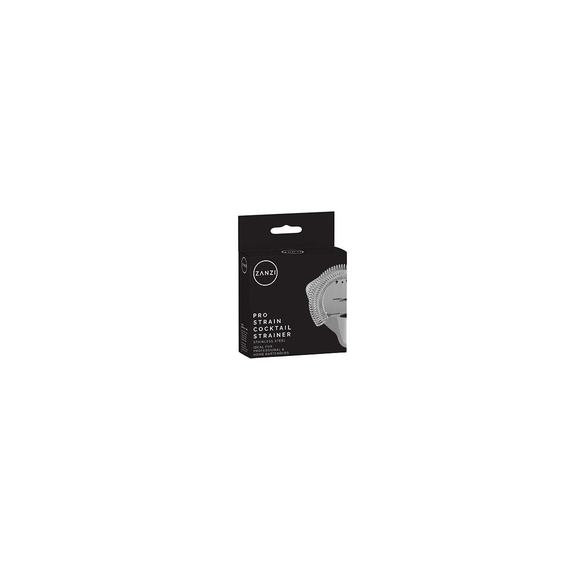 Z0322 Zanzi Pro-Strain Cocktail Strainer Stainless Steel Tomkin Australia Hospitality Supplies