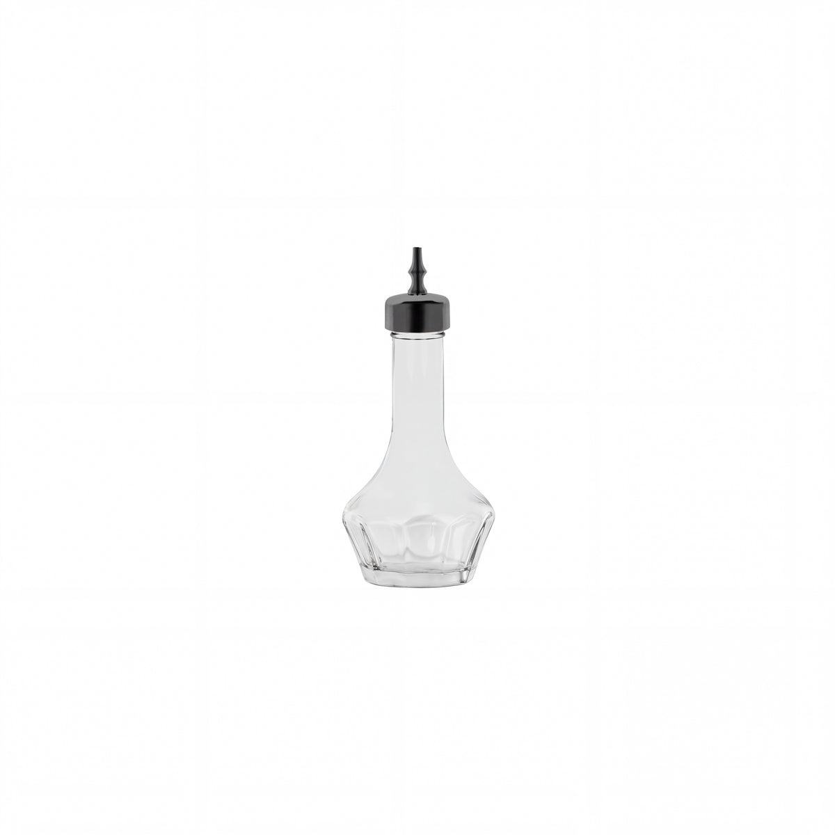 Bitter Bottle 50ml Glass with Gunmetal Lid