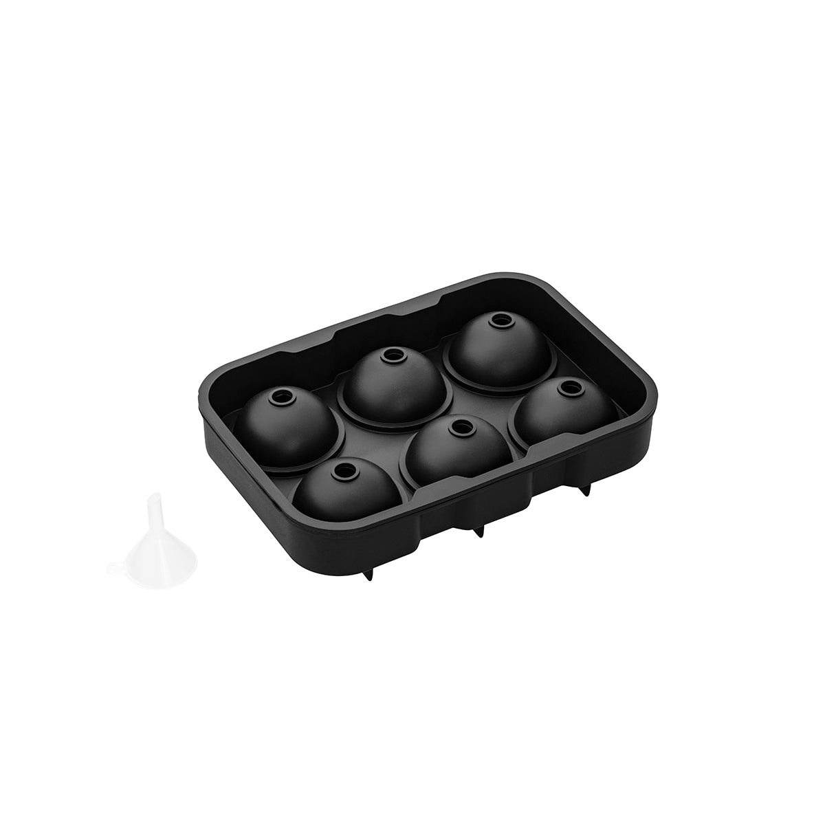 Z0952 Zanzi Spherical Ice Mould 6 Hole Silicone Tomkin Australia Hospitality Supplies