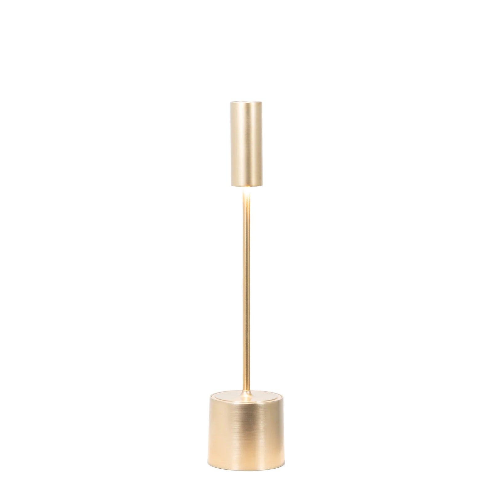 Carolina Brushed Brass LED Table Lamp