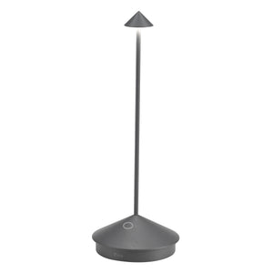 Pina Pro Painted Dark Grey LED Table Lamp